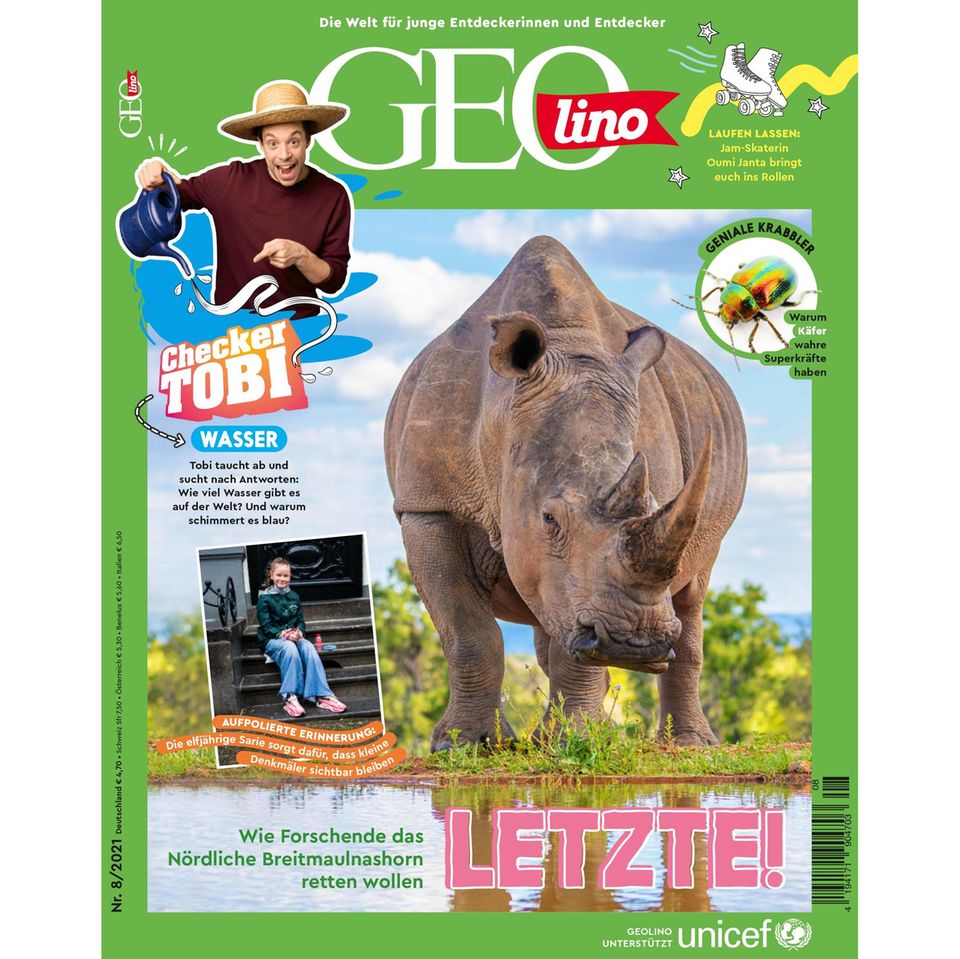 GEOlino Magazin Ausgabe 08-2021