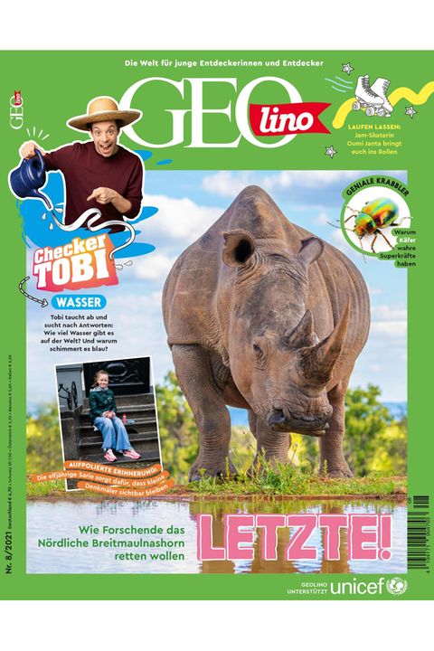 GEOlino Magazin Ausgabe 08-2021