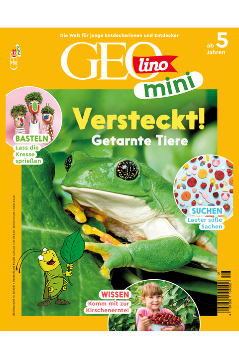 GEOlino Mini Ausgabe 08-2021