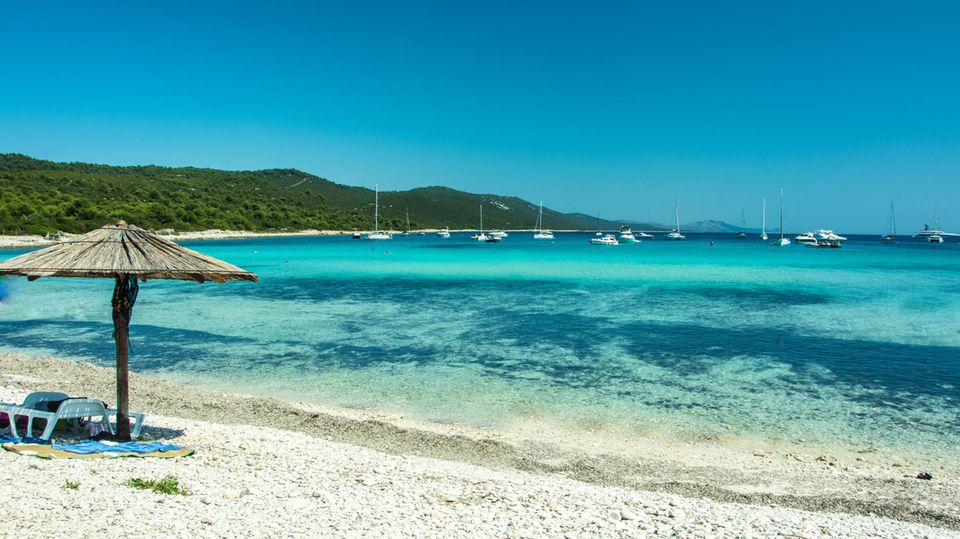Sakarun einer der schönsten Strände in Kroatien