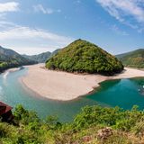 Doro Kyo eine Schlucht flussabwärts vom Fluss Kitayama