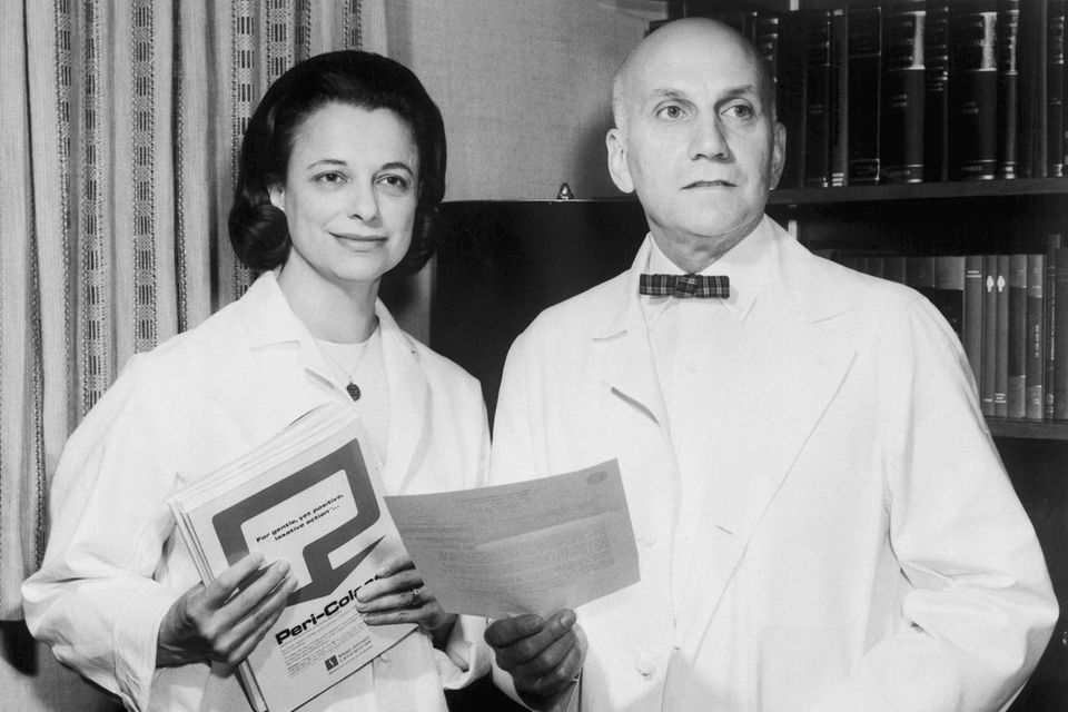 Virginia Johnson und William Masters (hier 1965) machten Sex zum Gegenstand medizinischer Forschung