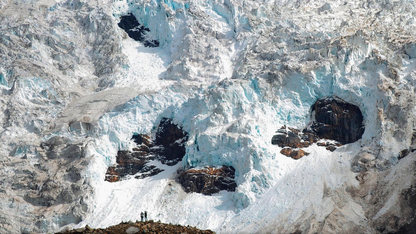 Midui-Gletscher in Tibet