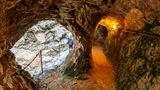 Weg durch die Tunnel Höllentalklamm