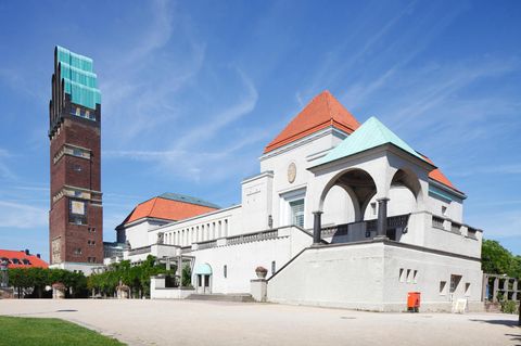 Hochzeitstrum und Ausstellungsgebäude auf der Mathildenhöhe