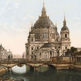 Berlin. Dom und Friedrichsbrücke