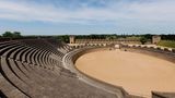 Rekonstruiertes Amphitheater im LVR-Archäologischer Park Xanten