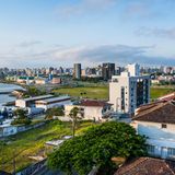 Blick über Florianópolis