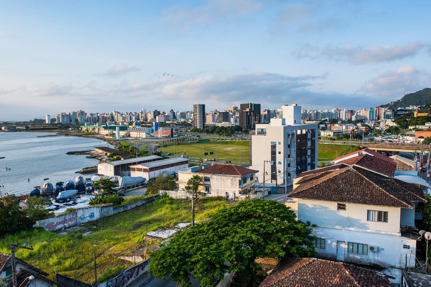 Blick über Florianópolis