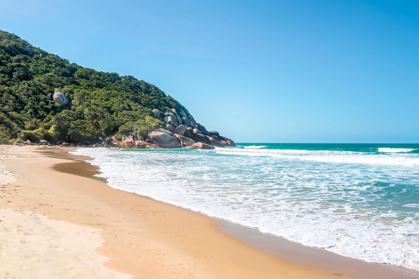 Brava Beach in Florianopolis