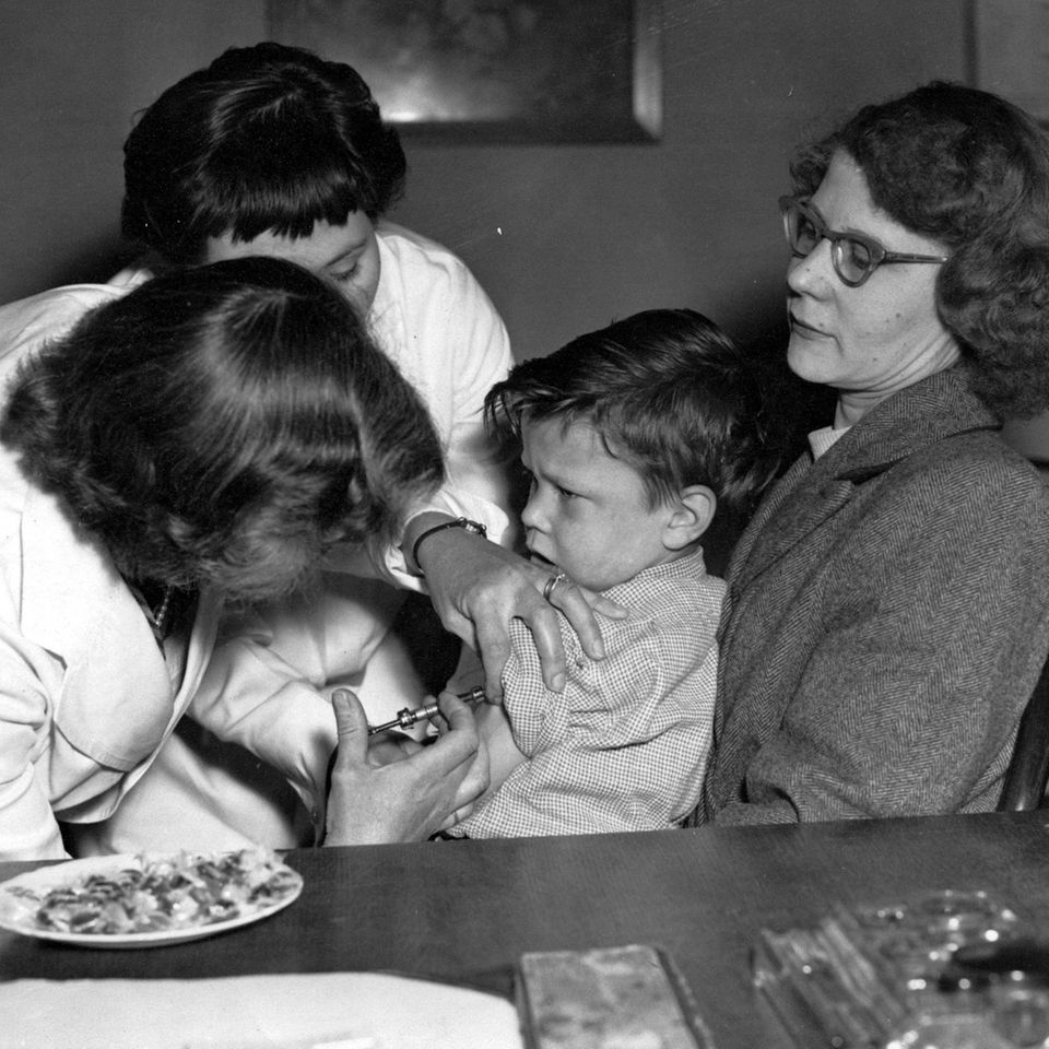 Seit den 1950er-Jahren gibt es einen Polioimpfstoff