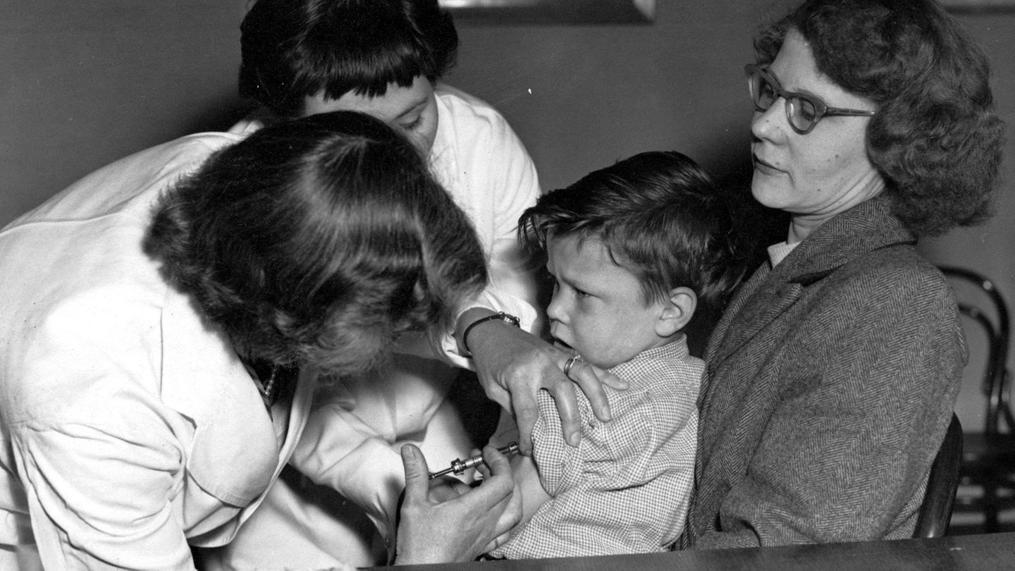Seit den 1950er-Jahren gibt es einen Polioimpfstoff