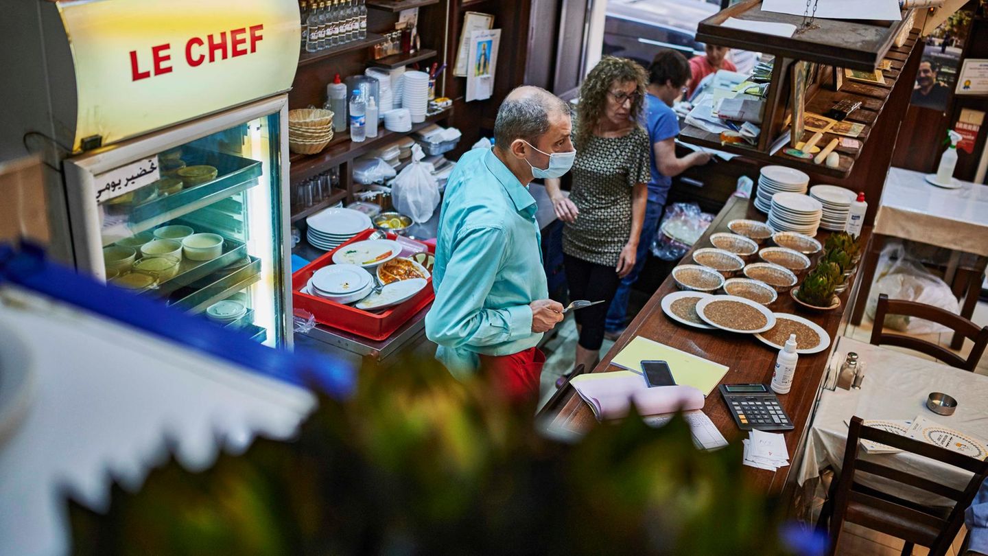 Das „Le Chef“ bietet Hausmannkost zu erschwinglichen Preisen. Ein Konzept, das – wie so vieles in Beirut –, kaum noch aufrechtzuerhalten ist