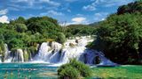Krčić-Wasserfall, Kroatien