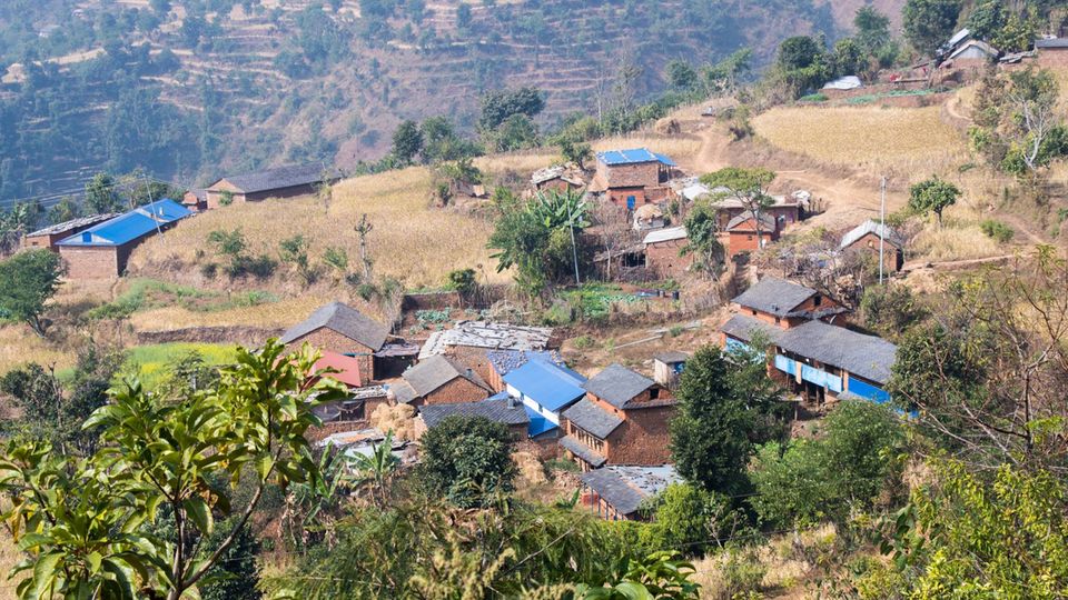 Nepal: Das Dorf Danda Basaha Das Dorf Danda Basaha
