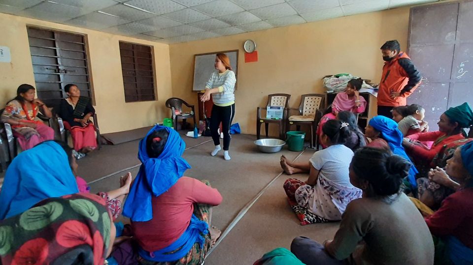 Gesundheits- und Hygiene-Training