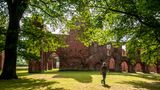 Blick auf das ehemalige Kloster Eödena in Greifswald