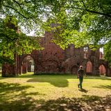 Blick auf das ehemalige Kloster Eödena in Greifswald