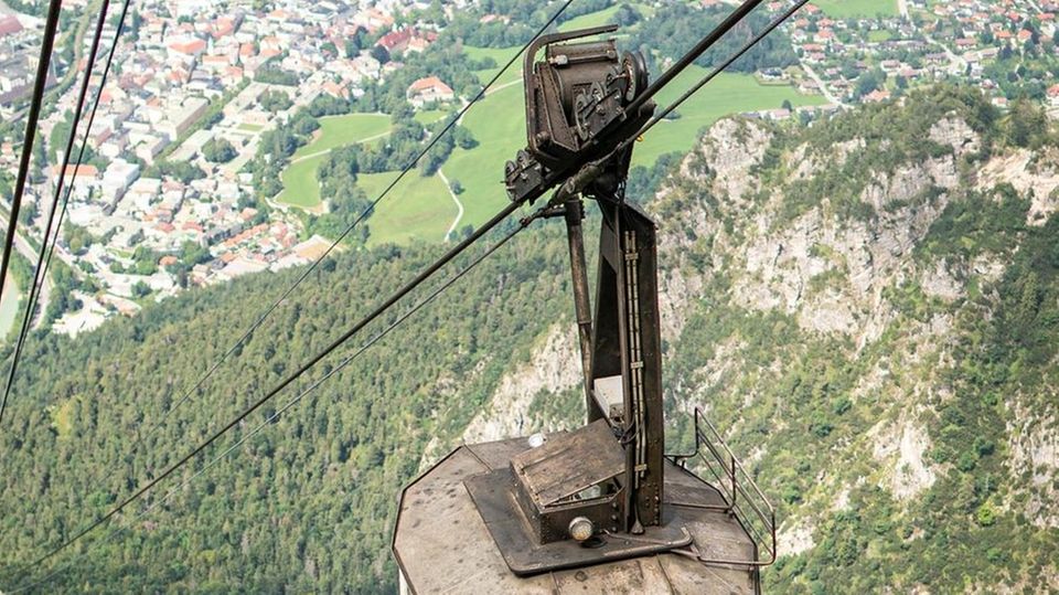 Weltrekord: Die Bad Reichenhaller fahren sei 1928 mit der Großkabinenbahn auf den Predigtstuhl
