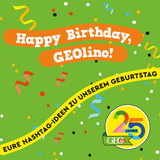 25 Jahre GEOlino: Eure Hashtag-Ideen zu unserem Geburtstag