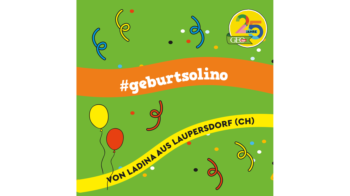 25 Jahre GEOlino: Eure Hashtag-Ideen zu unserem Geburtstag