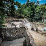 Grabanlage in der versunkenen Stadt Pompeji