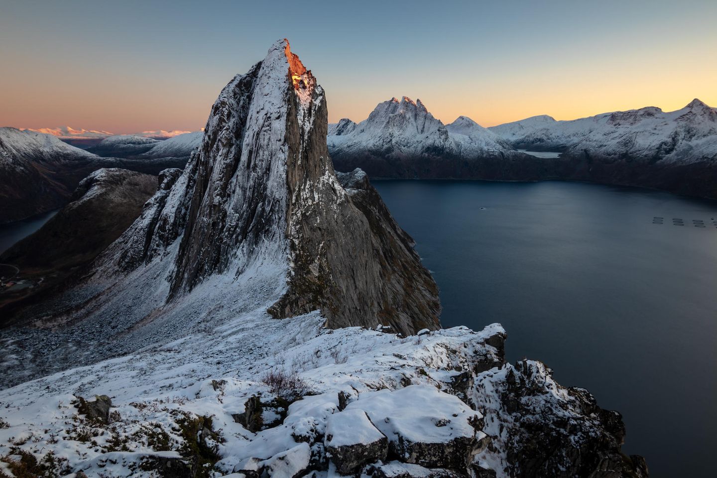 18082021 Senja Norwegen In Unserem Reiseführer Wurde Vor Dem Aufstieg Bei Winterlicher 4425