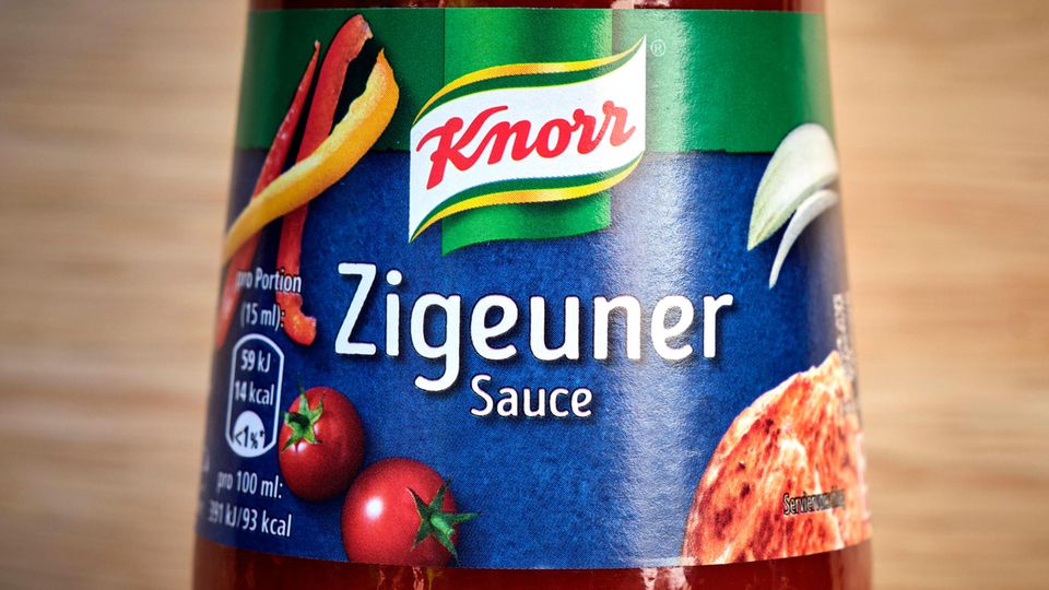 Eine Flasche "Zigeunersauce" des Herstellers Knorr Eine Flasche "Zigeunersauce" des Herstellers Knorr
