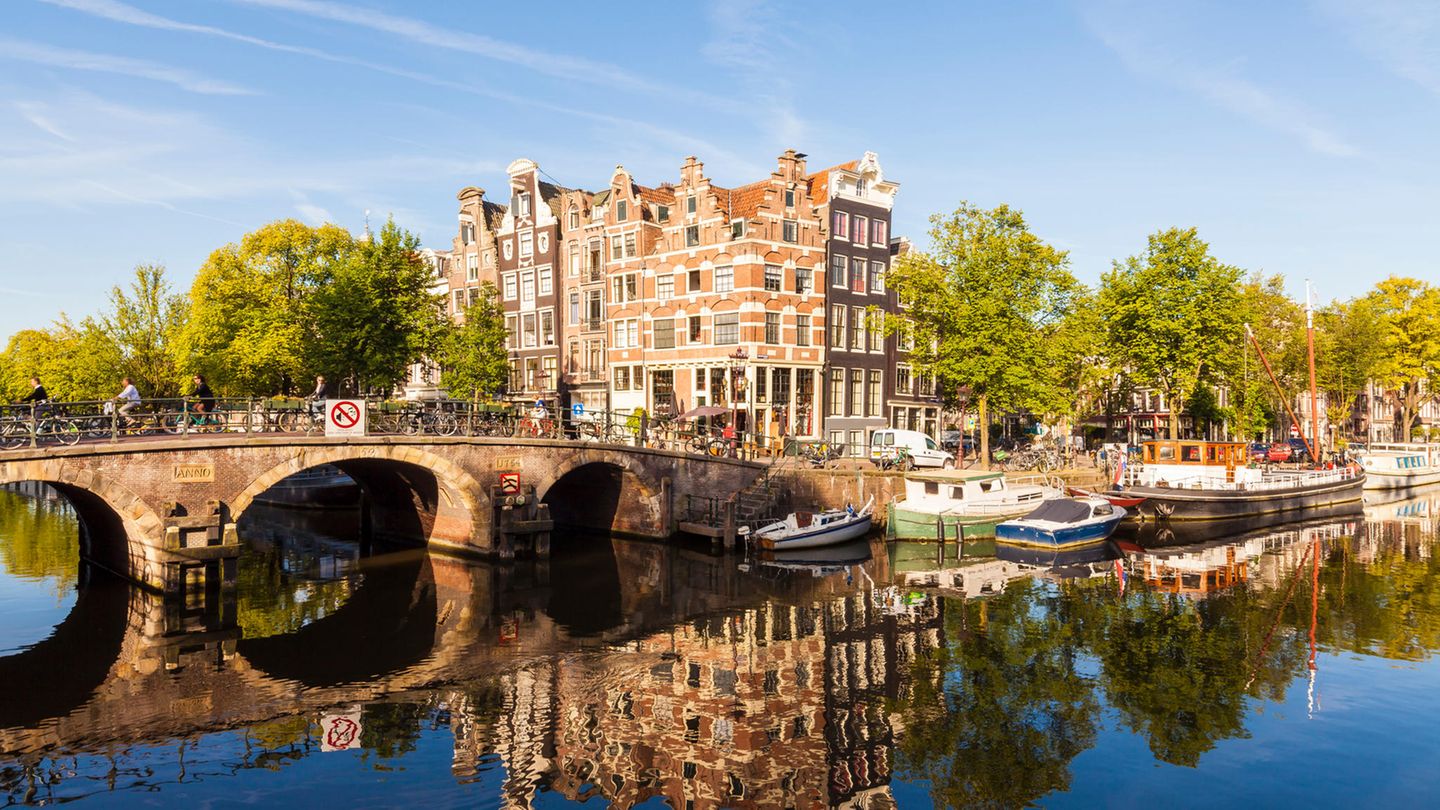 Doppelt schön: An der Brouwersgracht schwant jedem, warum der Grachtengürtel Welterbe ist