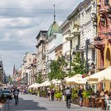 Piotrkowska Straße in Lodz