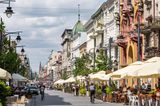 Piotrkowska Straße in Lodz
