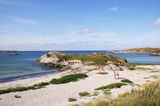 Der Strand von Akresanden auf der Insel Karmoy