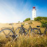 Leuchtturm Dornbusch auf der Insel Hiddensee