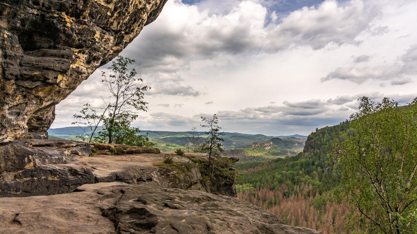 Wanderweg zur Idagrotte