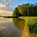 Badestelle des Scharmützelsees in Brandenburg
