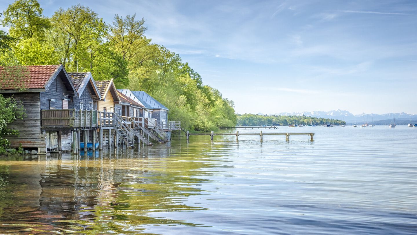 Platz 8: Ammersee in Bayern Platz 8 : Ammersee in Bayern