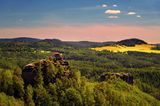 Der Aussichtspunkt Marienfels in der Böhmischen Schweiz