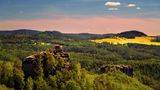 Der Aussichtspunkt Marienfels in der Böhmischen Schweiz