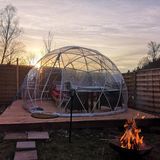 Glas-Iglu im Fichtelgebirge