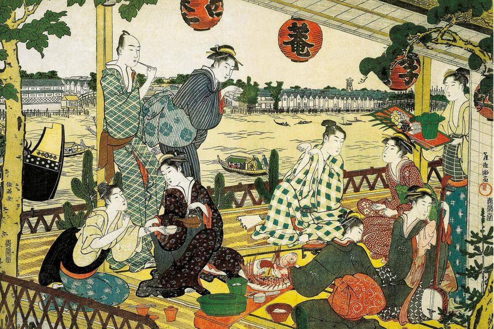 Edo: Die Stadt der Samurai, prunksüchtigen Kaufleute und Prostituierten -  [GEO]