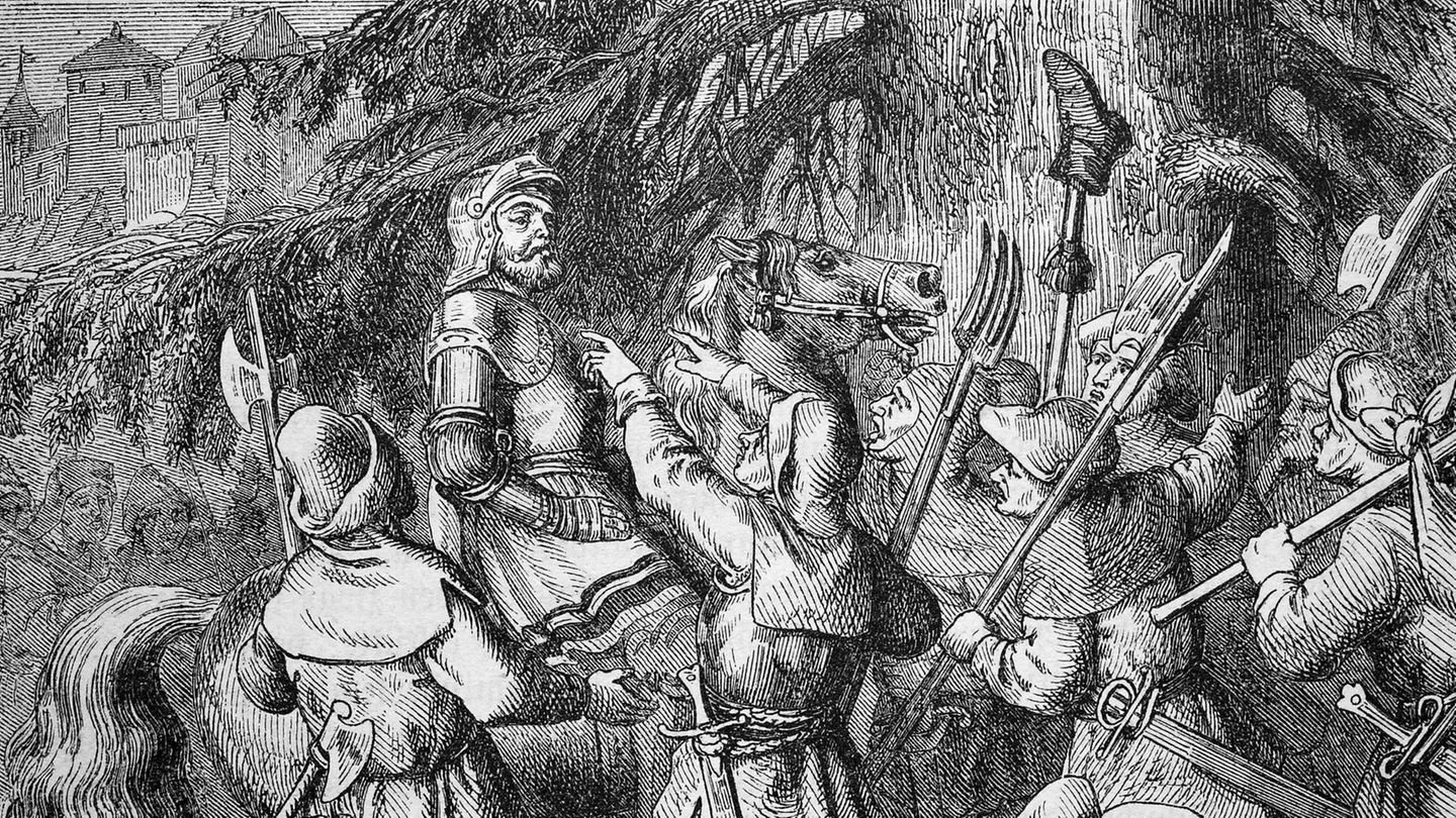 Götz von Berlichingen wird zum Hauptmann der aufständischen Bauernarmee. Doch ihr Angriff scheitert und Götz landet in Gefangenschaft