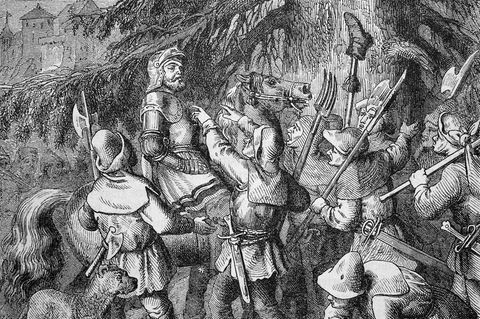 Götz von Berlichingen wird zum Hauptmann der aufständischen Bauernarmee. Doch ihr Angriff scheitert und Götz landet in Gefangenschaft