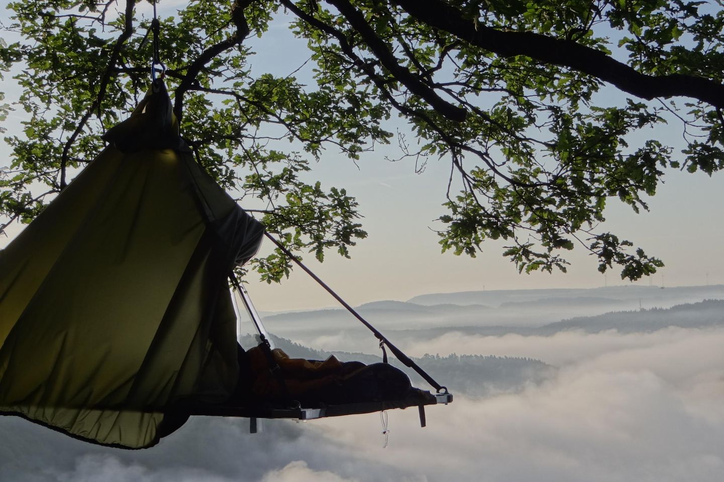 Cloefhänger an der Saarschleif