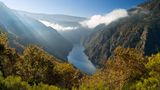 Blick auf den Sil Canyon in Galizien