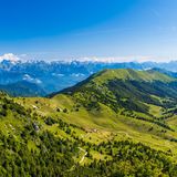 Ausblick auf den Monte Grappa