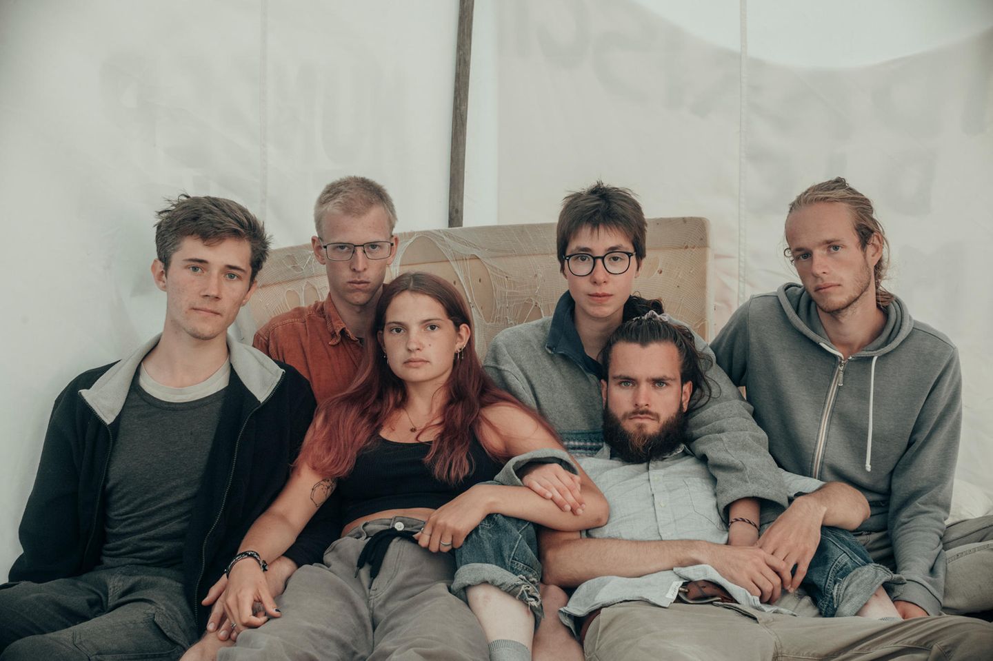 Henning, Rumen, Mephisto, Lina, Jacob und Simon