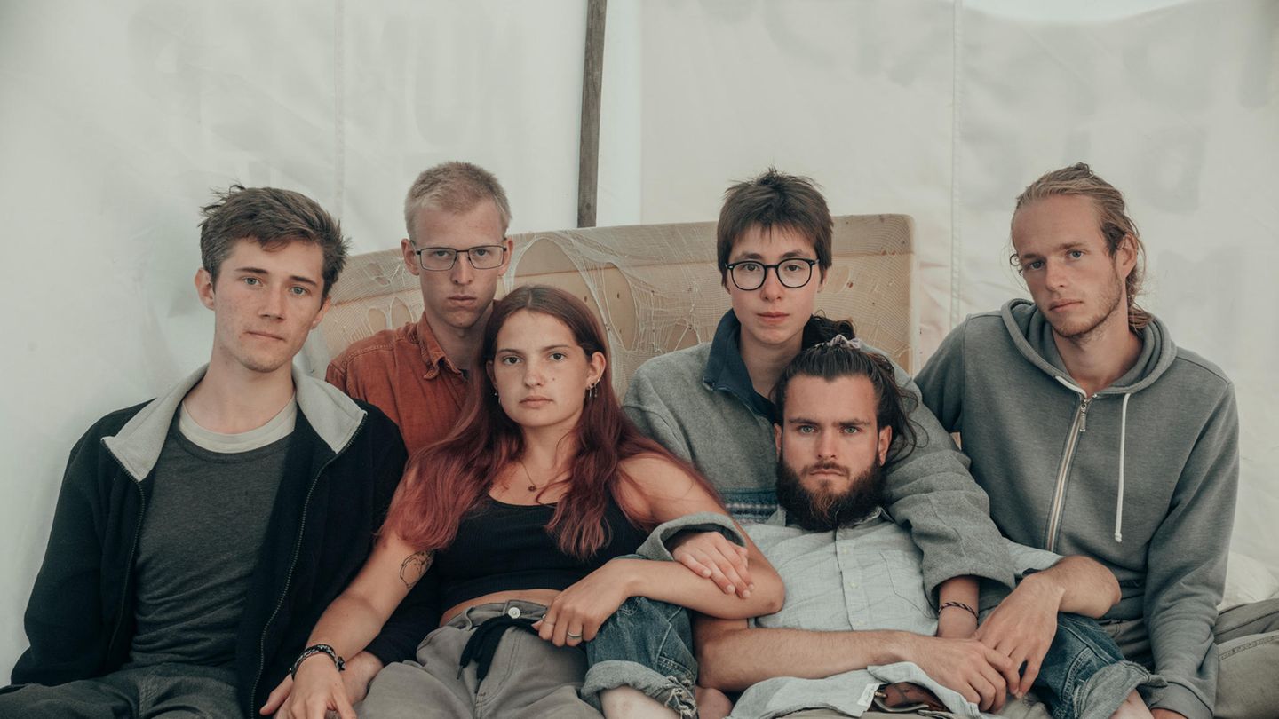Henning, Rumen, Mephisto, Lina, Jacob und Simon