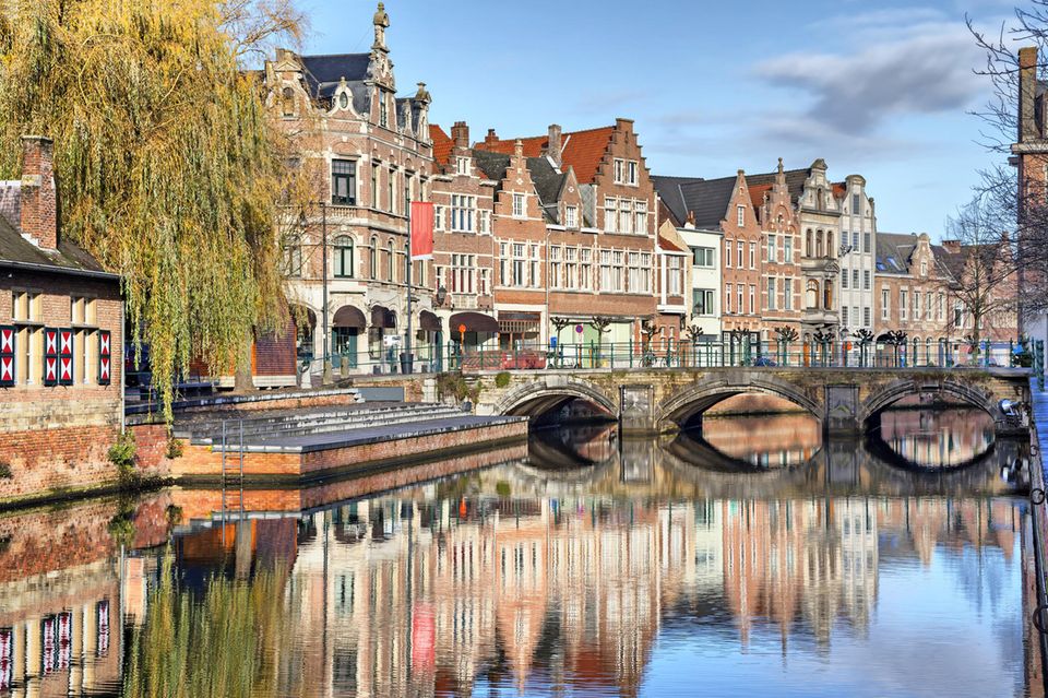 Luxus Schne Stdte In Belgien Fotos