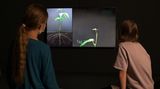 Die Kinder verfolgen im Film das Wachstum einer Bohne.