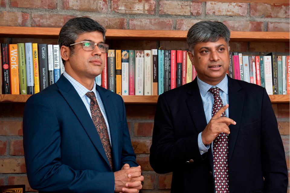Ritwick Dutta (r.) und Rahul Chowdhury (.) Ritwick Dutta (r.) und Rahul Chowdhury (.)